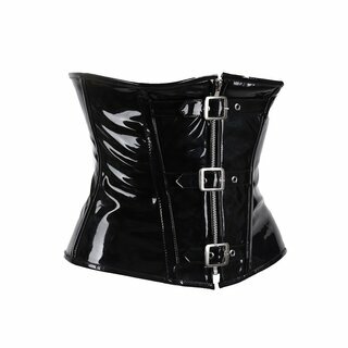 Azzazzinz - 3-Buckle Corsage PVC L