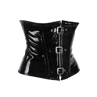 Azzazzinz - 3-Buckle Corsage PVC 3XL