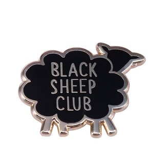 Metallpin Black sheep club