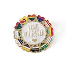 Metallpin Love yourself