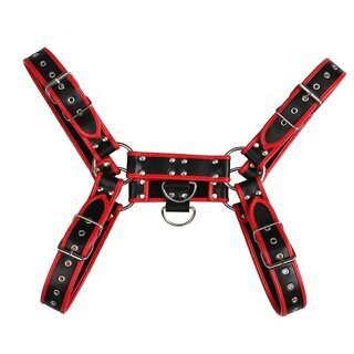 Harness - Brustharness schwarz/rot