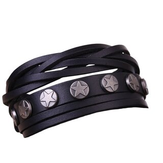 Armband - geflochten mit Sternen