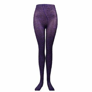 Strumpfhose - Leopard orange