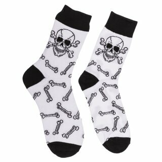Socken - Str�mpfe - 42-46 Totenkopf