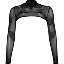 Mesh Longsleeved Crop Top