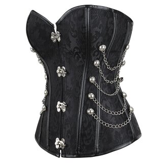 Vollbrustkorsage - Hook & Chain