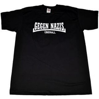 T-Shirt - Gegen Nazis - berall
