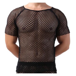 Netz T-Shirt - gro�es Netz S