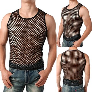 Netz Tank Top - großes Netz