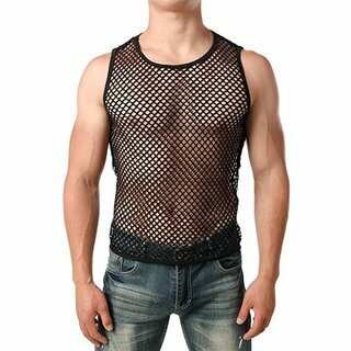 Netz Tank Top - gro�es Netz