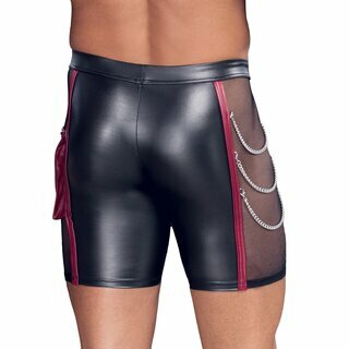 NEK - Short Pants schwarz/rot 2XL