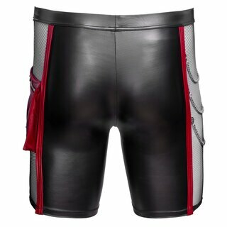 NEK - Short Pants schwarz/rot 2XL