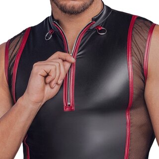 NEK - Shirt - schwarz/rot L