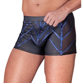 NEK - Short Pants - Metallic blue strips S