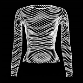 Netzshirt - Waben pink