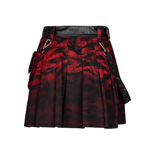 Punk Rave - Blood Vision Skirt XS