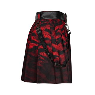 Punk Rave - Blood Vision Skirt XS