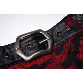 Punk Rave - Blood Vision Skirt XS