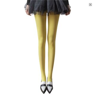 Strumpfhose  gelb