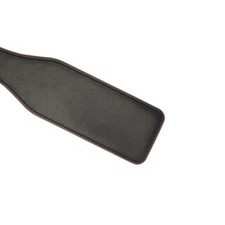 Liebe Seele - Lederpaddel - weinrot