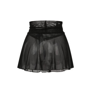 Transparenter Minirock