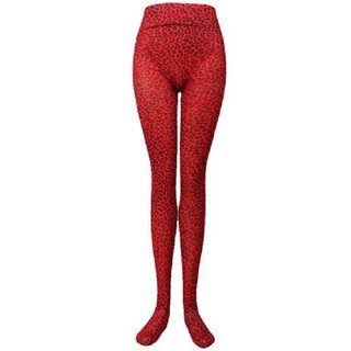 Strumpfhose - Leopard Regenbogen