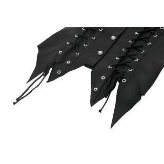 Dark in Love -  Reptured lace-up shirt S