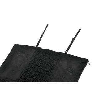 Dark in Love - Lace-up Top XS