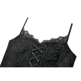 Dark in Love - Lace-up Top XS