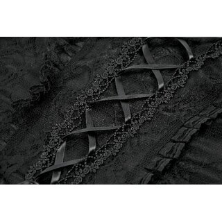 Dark in Love - Lace-up Top XS