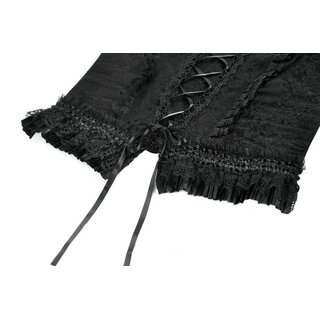 Dark in Love - Lace-up Top XS