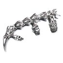 etNox - Edelstahlring - Gelenkring - Metal Spine