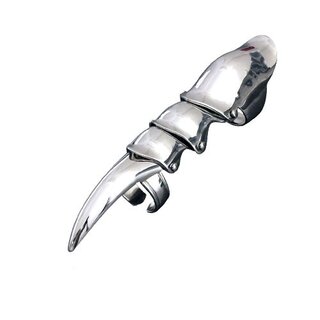 etNox - Edelstahlring - Gelenkring - Long Finger Claw 56