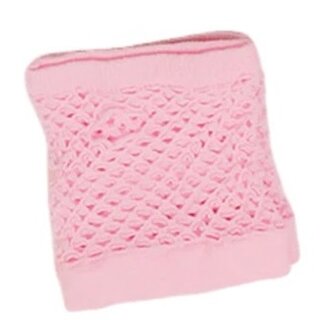 Netzhandschuhe - kurz rosa