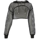 Netz Bolero mit Kapuze