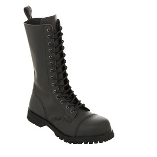 Boots & Braces - 14-Loch - Basic - matt schwarz 12 = 46