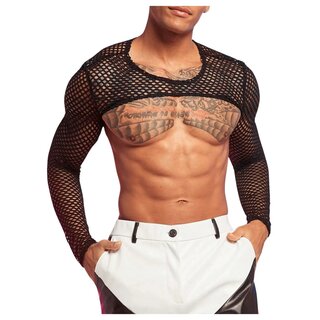 Netz Herren Crop Top
