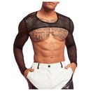 Netz Herren Crop Top