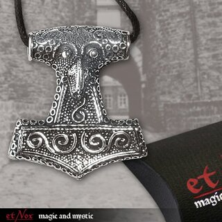 etNox - Silberanhänger - Thors Hammer