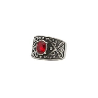 etNox - Edelstahlring mit Stein - Chateau Brilliant