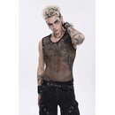 Devil Fashion -  Diamond Mesh Top