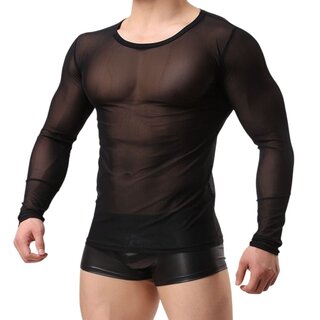 Longsleeve - sehr feines Netz