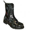 Boots & Braces - 10-Loch - Mini Leo white rub-off
