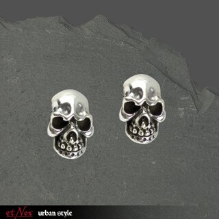 Et Nox - Silberohrstecker - Evil Skull