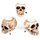 Teelichthalter - Schädel - Totenkopf-Teelichhalter