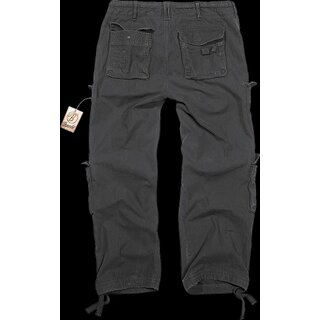 Brandit - Pure Vintage Trouser - schwarz