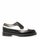 Solovair - 5-Loch - American Brogue - schwarz/weiß