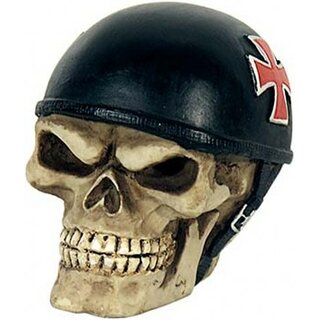 Schaltknauf - Totenkopf mit Helm