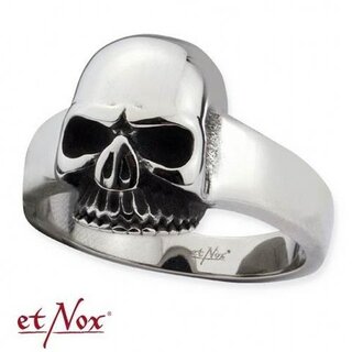 Et Nox - Edelstahlring - Mid Skull