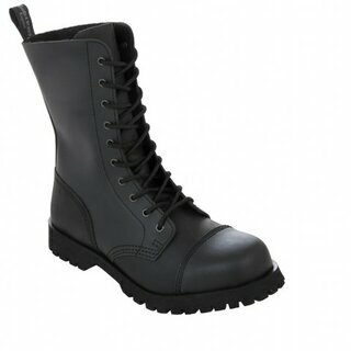Boots & Braces - 10-Loch - Basic - matt schwarz 5 = 39